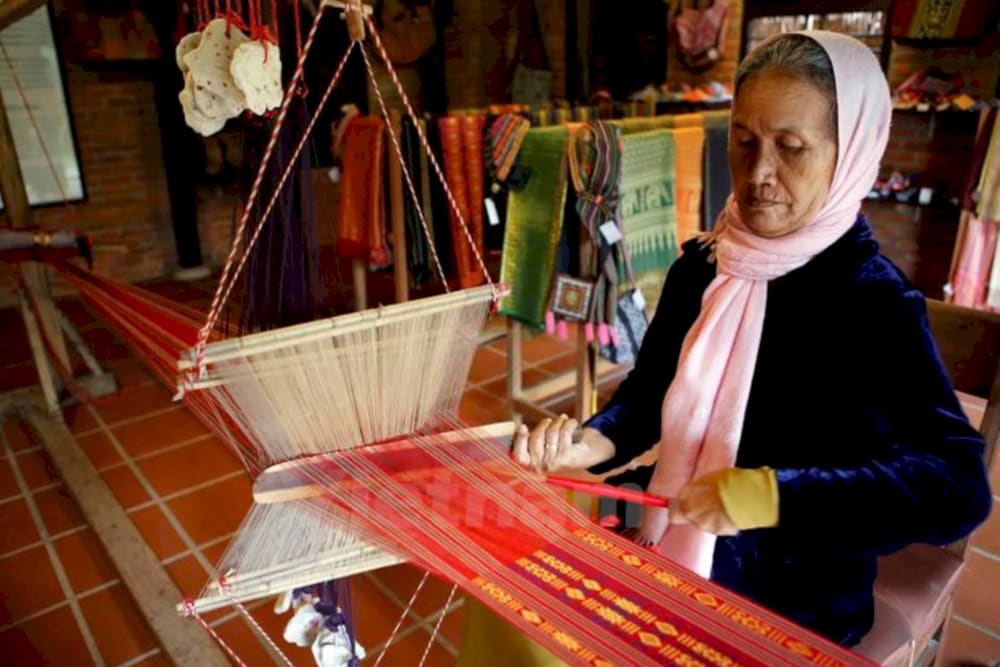 Immerse yourself in the traditional silk-making process at Van Phuc Silk Village